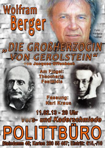 Die Großherzogin von Gerolstein - Polittbüro